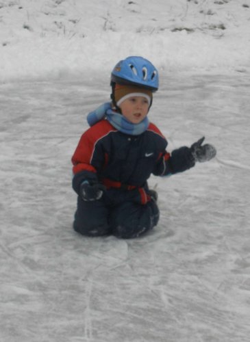 Bruslení ve Žlebě - 31.12.2010